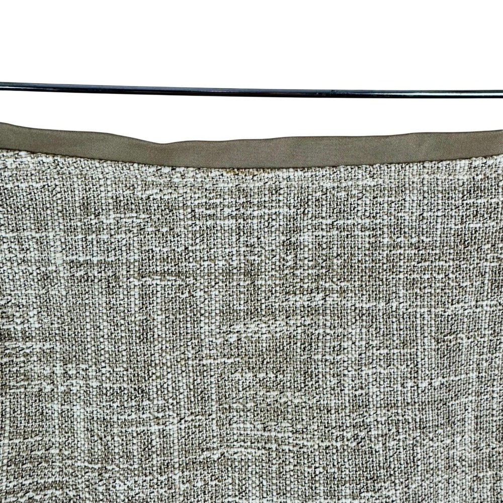 Hugo Boss Beige Textured Pencil Skirt Woven Boucle tweed style 4 - Picture 3 of 16